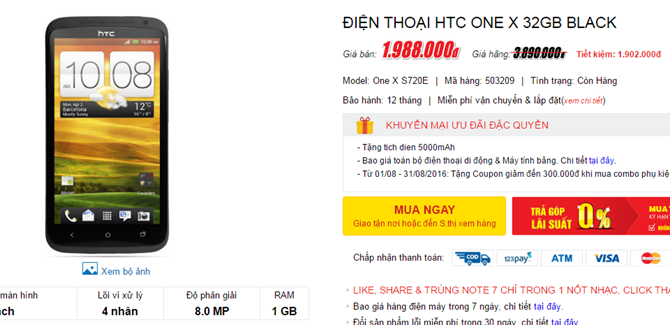 5 “siêu phẩm” smartphone một thời giờ rớt giá “thảm hại” ảnh 4