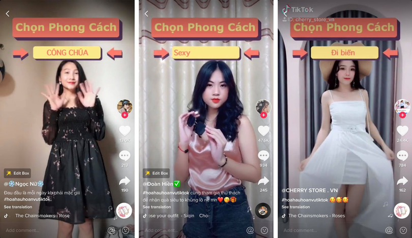 Đông đảo các bạn nữ đã tham gia thử thách cùng Hoa hậu H'Hen Niê.