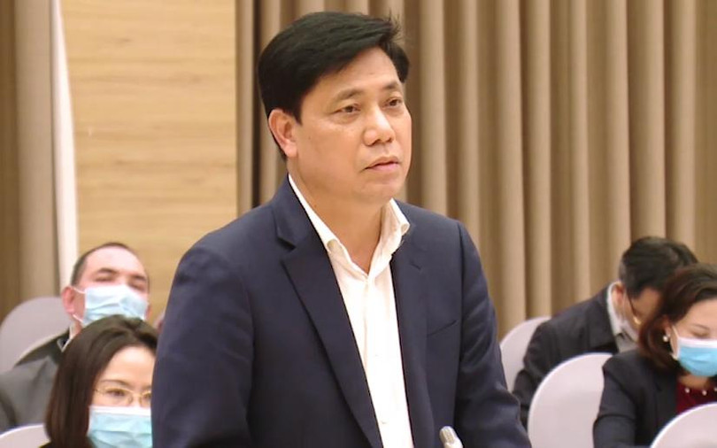 Thứ trưởng Bộ Giao thông vận tải Nguyễn Ngọc Đông thông tin tại cuộc họp báo chiều 2/2.