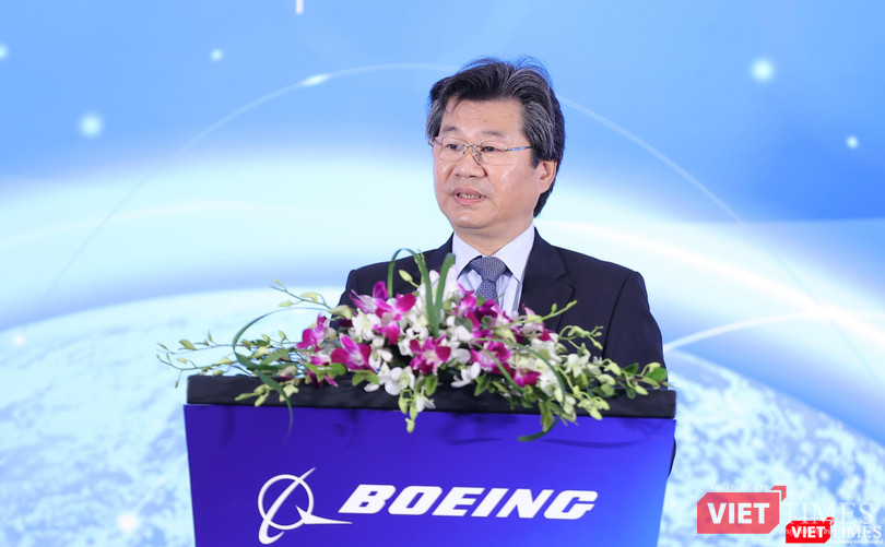 Ông Đỗ Nhất Hoàng đề nghị Boeing kết nối doanh nghiệp Việt Nam với chuỗi cung ứng của các doanh nghiệp, tập đoàn lớn trên toàn cầu.