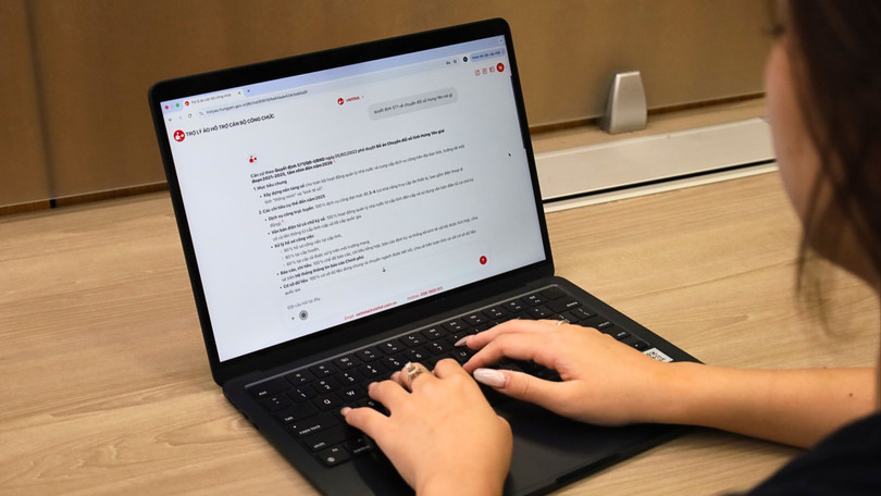 Trợ lý ảo giúp cán bộ công chức rút ngắn 50% thời gian xử lý công việc