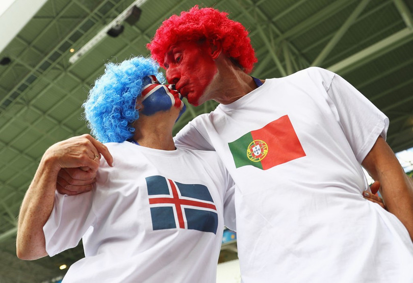 1001 kiểu nụ hôn tại Euro 2016 ảnh 13