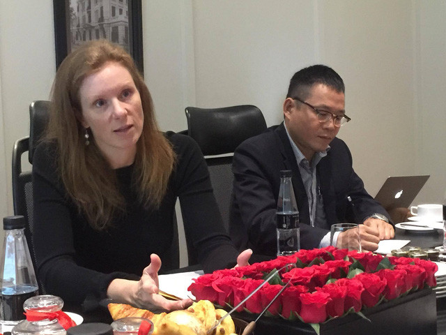 Bà Monika Bickert:"6 tháng qua, chúng tôi không thấy có yêu cầu nào từ Chính phủ Việt Nam về gỡ bỏ nội dung trên Facebook".