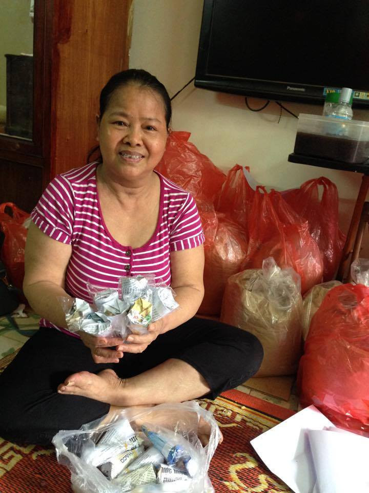 Chủ nhân món lạc rang húng lìu có một không hai