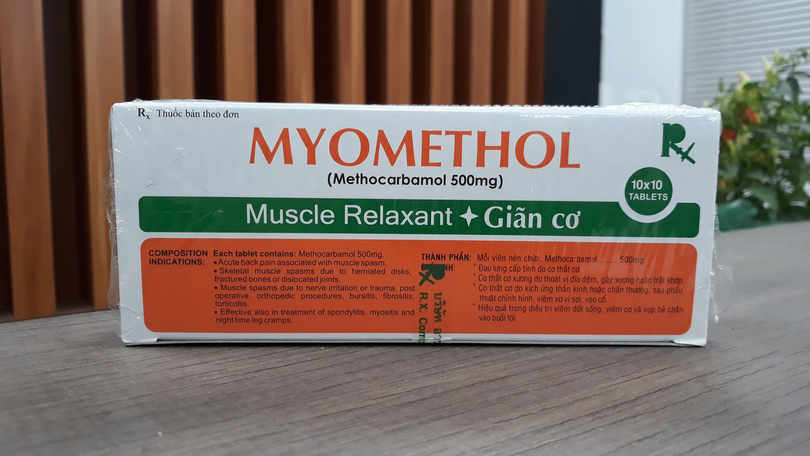 Thuốc Myomethol do YTECO nhập khẩu từ RX. Manufacturing Co., Ltd (Thái Lan) Thuốc Myomethol do YTECO nhập khẩu từ RX. Manufacturing Co., Ltd (Thái Lan)