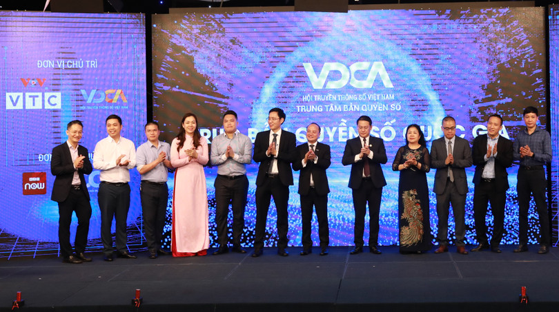 Trục bản quyền số Quốc gia vừa ra mắt trong khuôn khổ Diễn đàn quốc gia "Sáng tạo Nội dung số, Bảo vệ bản quyền số và Quảng cáo số".