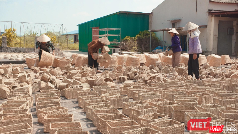 Hơn 800 thợ thủ công ở các làng nghề cói xiên Ninh Bình, Nam Định có việc làm ổn định, kể cả trong giai đoạn COVID-19. Hơn 800 thợ thủ công ở các làng nghề cói xiên Ninh Bình, Nam Định có việc làm ổn định, kể cả trong giai đoạn COVID-19.