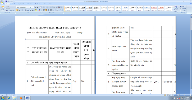 File văn bản có chứa mã độc được nhóm hacker sử dụng trong cuộc tấn công này