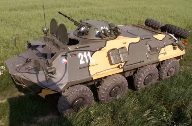 Cận cảnh “taxi bọc thép” tham gia bảo vệ Đại hội Đảng ảnh 9