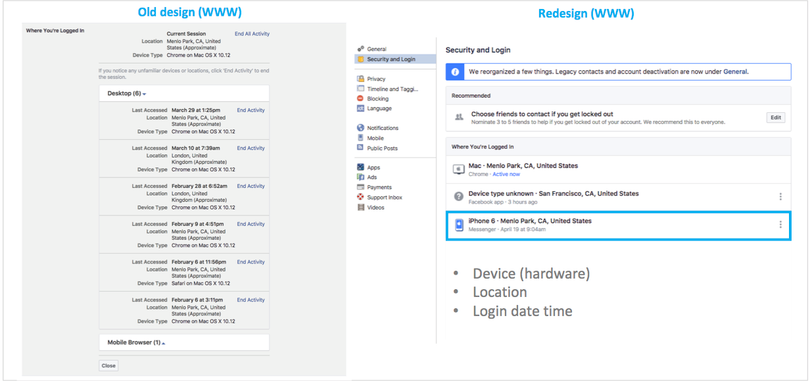 Facebook cải tiến trang cài đặt bảo mật ảnh 1 Facebook cải tiến trang cài đặt bảo mật ảnh 1