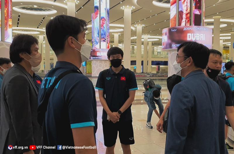 Thầy trò huấn luyện viên Gong Oh-kyun được hỗ trợ tối đa tại UAE