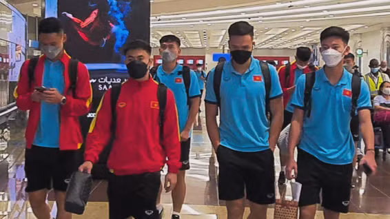 ĐT U23 Việt Nam đã có mặt tại UAE