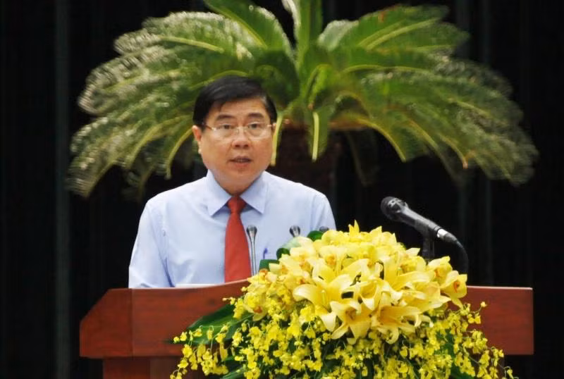 Ông Nguyễn Thành Phong, Chủ tịch UBND TP Hồ Chí Minh
