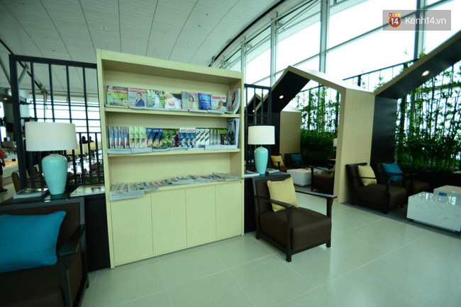Cận cảnh phòng chờ hạng thương gia ở sân bay Tân Sơn Nhất ảnh 11