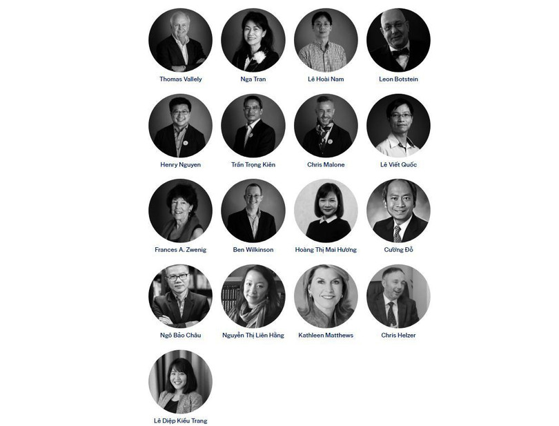 17 thành viên trong Hội đồng tín thác của Trường ĐH Fulbright VN 17 thành viên trong Hội đồng tín thác của Trường ĐH Fulbright VN