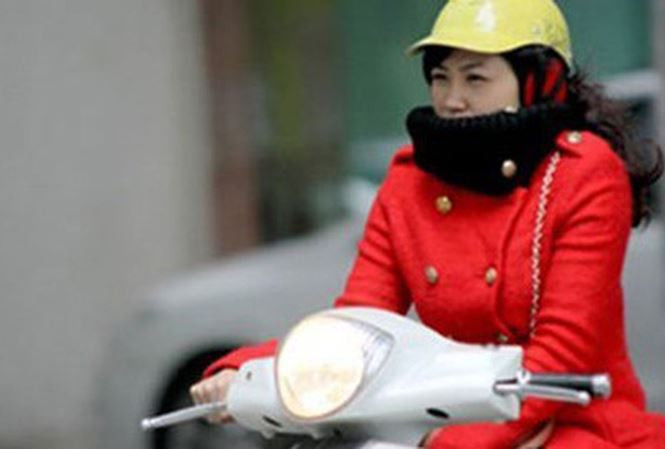 Không khí lạnh khiến miền Bắc có nơi rét hại. Ảnh: Báo Văn hóa.