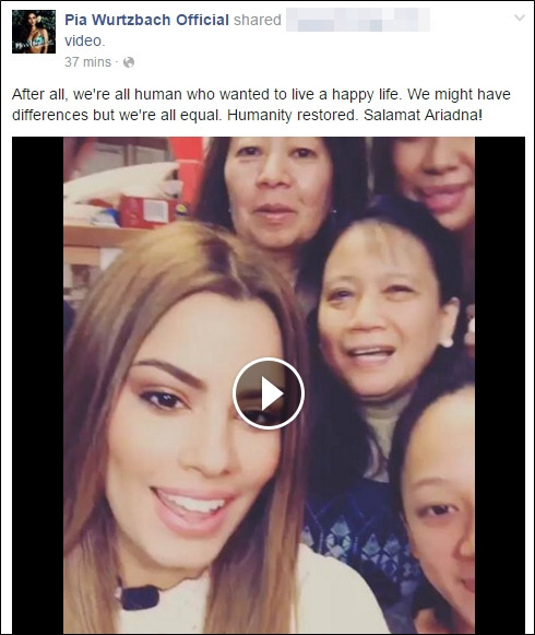 Hoa hậu và Á Hậu hoàn vũ 2015 tái ngộ MC "tội đồ" Steve Harvey ảnh 4 Hoa hậu và Á Hậu hoàn vũ 2015 tái ngộ MC 'tội đồ' Steve Harvey.