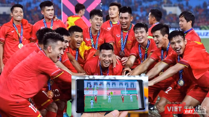 Lượng yêu cầu xử lý vi phạm bản quyền nội dung tăng vọt tại các trận bóng đá có đội tuyển Việt Nam tham gia.