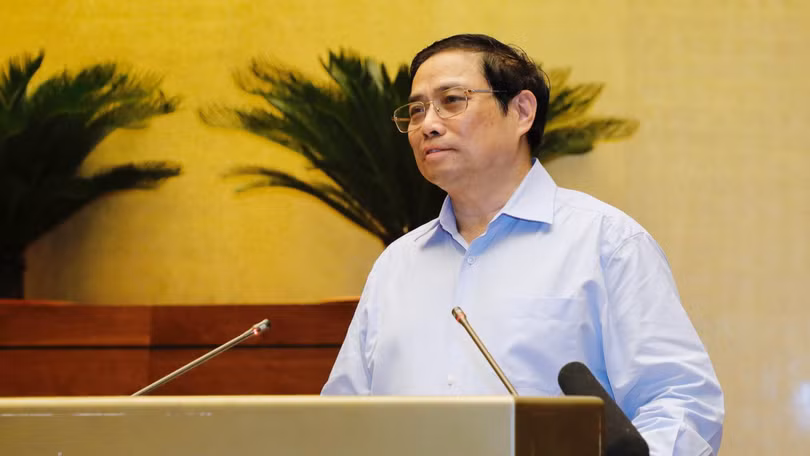 Thủ tướng: Nhiều điểm mới trong chủ trương của Đảng để phát huy tối đa nguồn lực đất đai, chống tham nhũng, tiêu cực - Ảnh: Quochoi.vn.