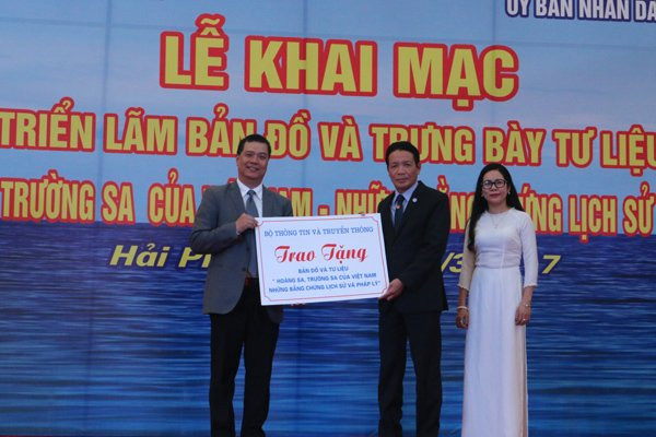 Triển lãm chủ quyền Hoàng Sa, Trường Sa tại huyện đảo Bạch Long Vĩ ảnh 1