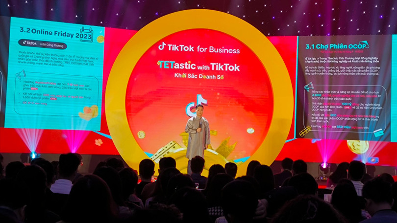 Ông Jason Song, Giám đốc Marketing mảng Doanh nghiệp vừa và nhỏ khu vực châu Á - Thái Bình Dương của TikTok nêu quan điểm sắm Tết trực tuyến đã trở thành thói quen mới.