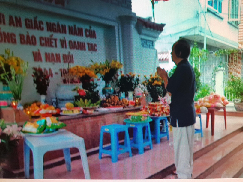 Tưởng niệm đồng bào chết đói năm 1945