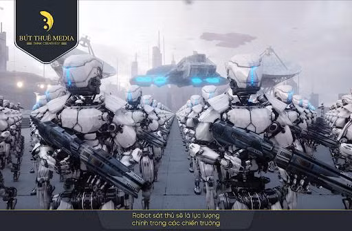 Robot sát thủ sẽ là lực lượng chính trong các chiến trường trong tương lai (Ảnh: Internet)