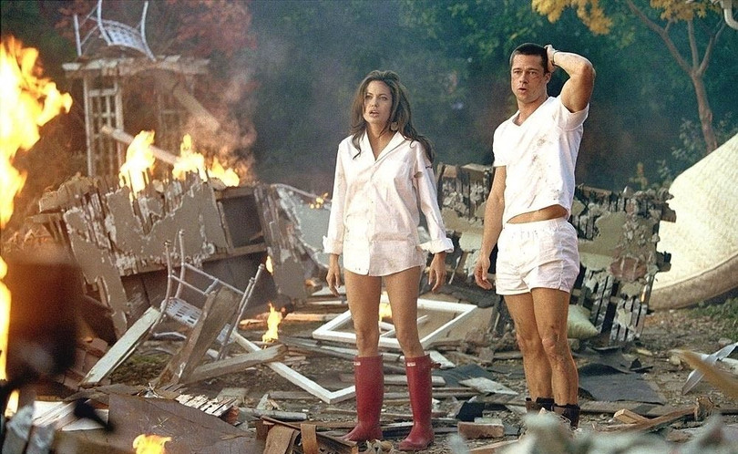 Các diễn viên gặp nhau khi đóng vai trong phim “Mr. & Mrs. Smith