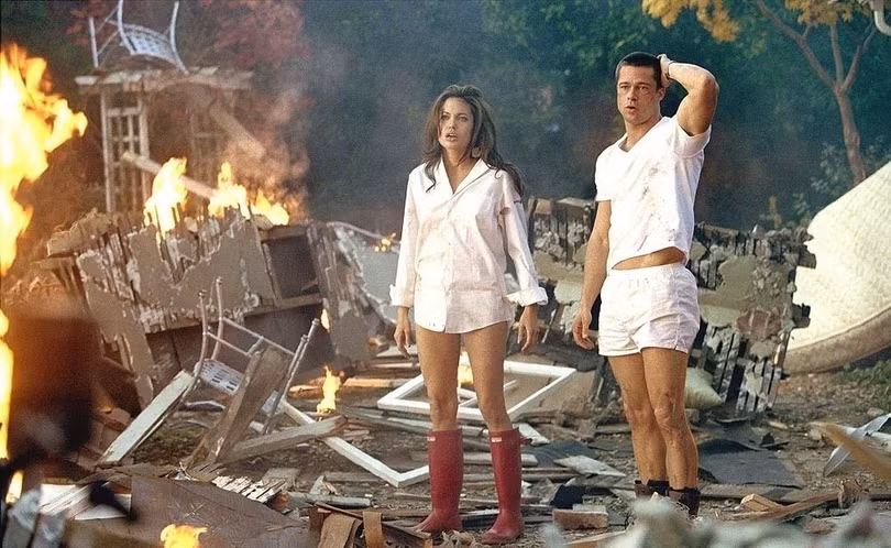 Các diễn viên gặp nhau khi đóng vai trong phim “Mr. & Mrs. Smith