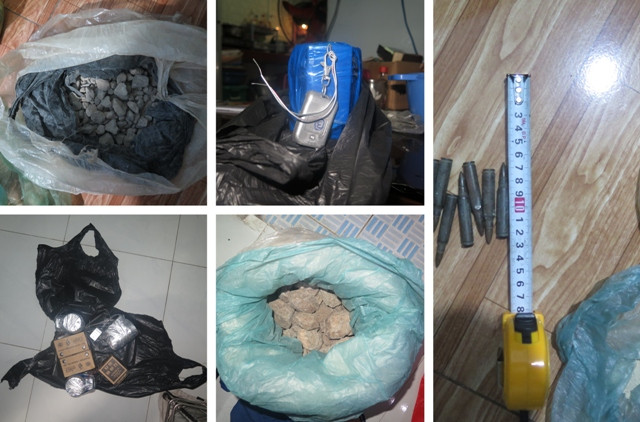 Một số tang vật của vụ án. Một số tang vật của vụ án.