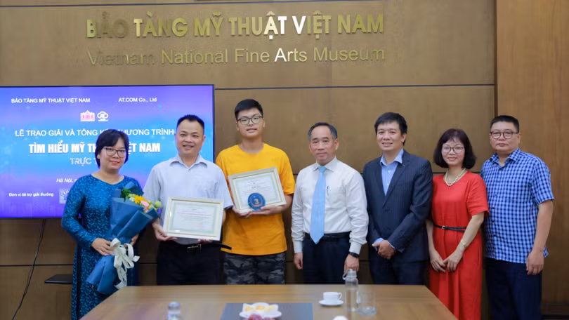 "Tìm hiểu Mỹ thuật Việt Nam" trực tuyến truyền cảm hứng sáng tạo cho học sinh