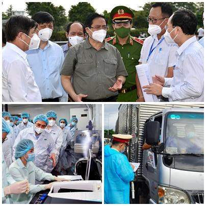 Thủ tướng Phạm Minh Chính yêu cầu lãnh đạo, chỉ đạo phải tập trung, thống nhất, chuyên sâu ở tầm quốc gia; trong tình hình mới phải hết sức tránh quan liêu, "xa dân", phải có cách tiếp cận mới và triển khai các giải pháp quyết liệt hơn, mạnh mẽ hơn, hiệu quả hơn, quán triệt phương châm "rõ, nghiêm, chắc, hiệu quả". Ảnh: Cổng Thông tin điện tử Bộ Y tế. Thủ tướng Phạm Minh Chính yêu cầu lãnh đạo, chỉ đạo phải tập trung, thống nhất, chuyên sâu ở tầm quốc gia; trong tình hình mới phải hết sức tránh quan liêu, "xa dân", phải có cách tiếp cận mới và triển khai các giải pháp quyết liệt hơn, mạnh mẽ hơn, hiệu quả hơn, quán triệt phương châm "rõ, nghiêm, chắc, hiệu quả". Ảnh: Cổng Thông tin điện tử Bộ Y tế.