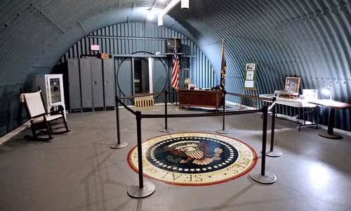 Boongke của Tổng thống Mỹ trong trường hợp bị tấn công (Ảnh: Tư liệu)