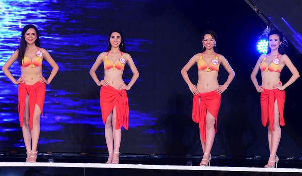 Mãn nhãn màn trình diễn bikini của 18 nhan sắc phía Bắc vào CK HHVN 2016 ảnh 33