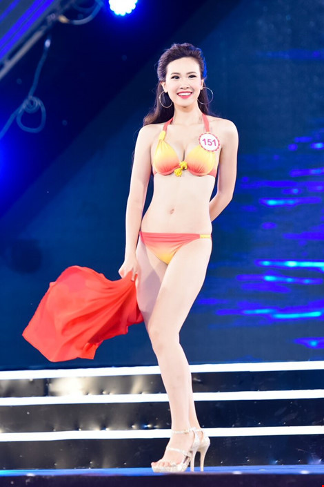 Mãn nhãn màn trình diễn bikini của 18 nhan sắc phía Bắc vào CK HHVN 2016 ảnh 7
