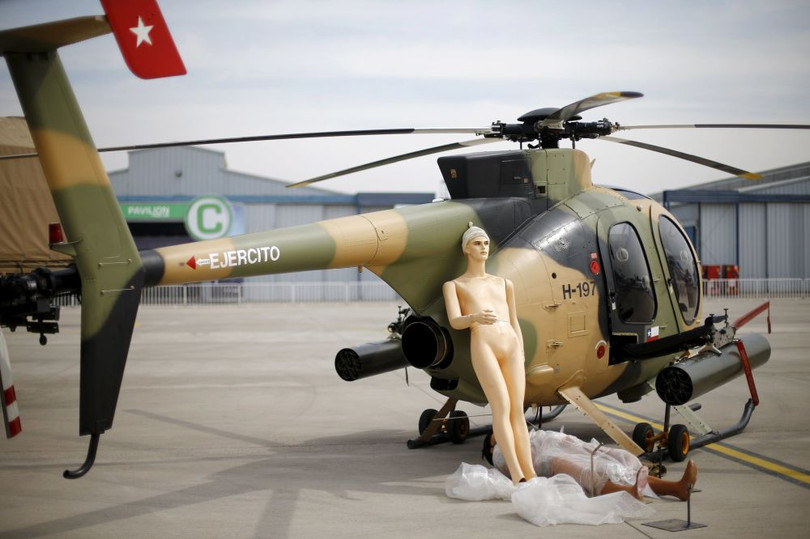 Nhiều phi cơ quân sự “khủng' xuất hiện tại triển lãm FIDAE 2016 ảnh 8