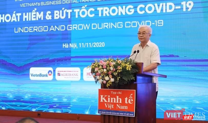 Tổng Biên tập Tạp chí Kinh tế Việt Nam Trử Văn Lâm .