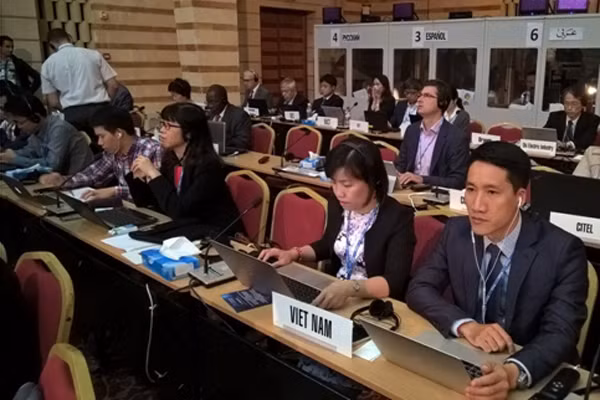 Đoàn Việt Nam dự họp tại Hội nghị WTSA-16