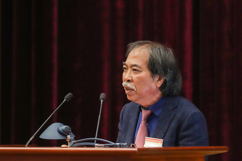 Chủ tịch Hội Nhà văn Việt Nam Nguyễn Quang Thiều. Chủ tịch Hội Nhà văn Việt Nam Nguyễn Quang Thiều.