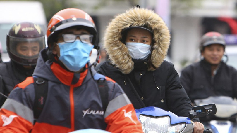 Những ngày nghỉ Tết Canh Tý, khu vực Bắc Bộ có mưa nhỏ vài nơi, trời rét đậm, có nơi rét hại. Vùng núi cao nhiều nơi xuất hiện băng giá. Ảnh: TTXVN