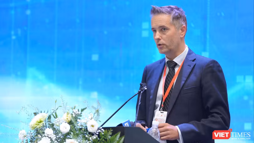 Ông Toni Kristian Eliasz, Chuyên gia cao cấp về kỹ thuật số của Ngân hàng Thế giới đánh giá cao sự tăng trưởng mạnh mẽ của kinh tế số tại Việt Nam.