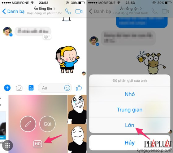 Cách gửi hình chất lượng cao qua Facebook Messenger ảnh 2 Cách gửi hình chất lượng cao qua Facebook Messenger ảnh 2