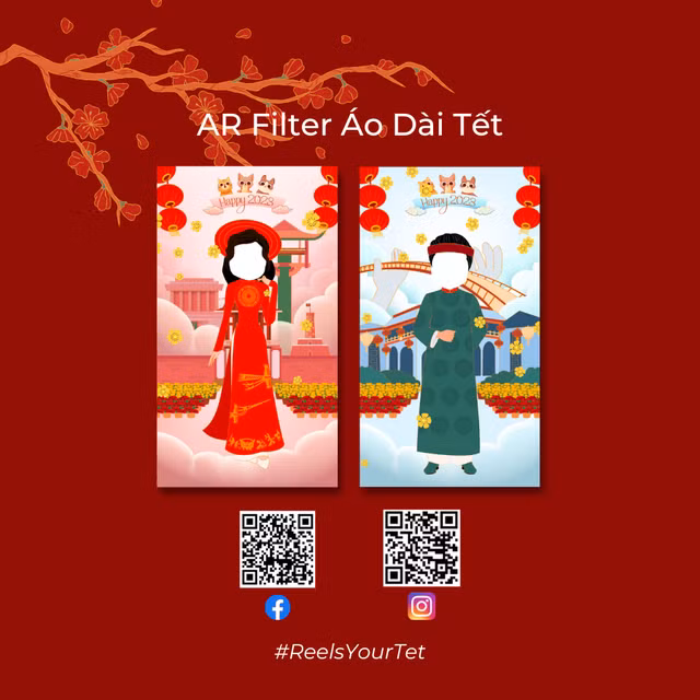 Hiệu ứng Áo dài Tết.