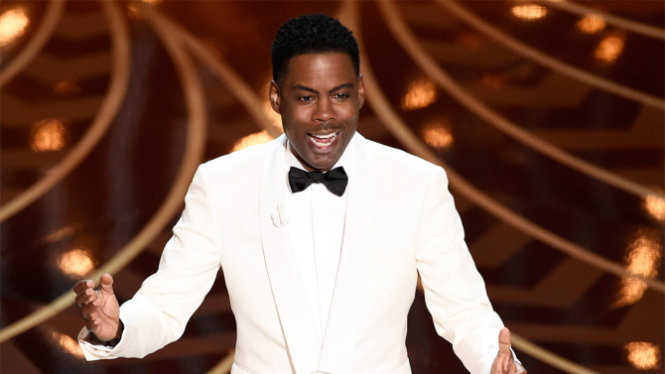 Chris Rock khai hội Oscar 2016. Ảnh: AP.