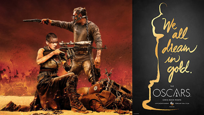 Mad Max gây cơn địa chấn với 6 giải Oscar.