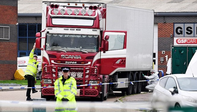 Việc xác minh danh tính 31 nạn nhân nam và 8 nạn nhân nữ trong số 39 nạn nhân thiệt mạng trong container hiện đã hoàn thành.