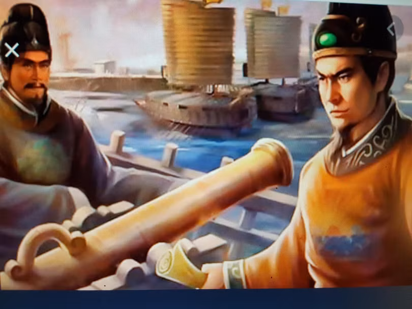 Một mẫu súng pháo của tác giả Hồ Nguyên Trừng ở Binh trượng cục.