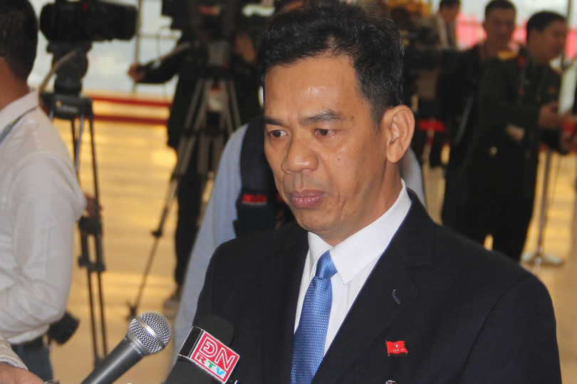 Ông Trần Trung Nhân - Đoàn đại biểu Đảng bộ tỉnh Đồng Nai.