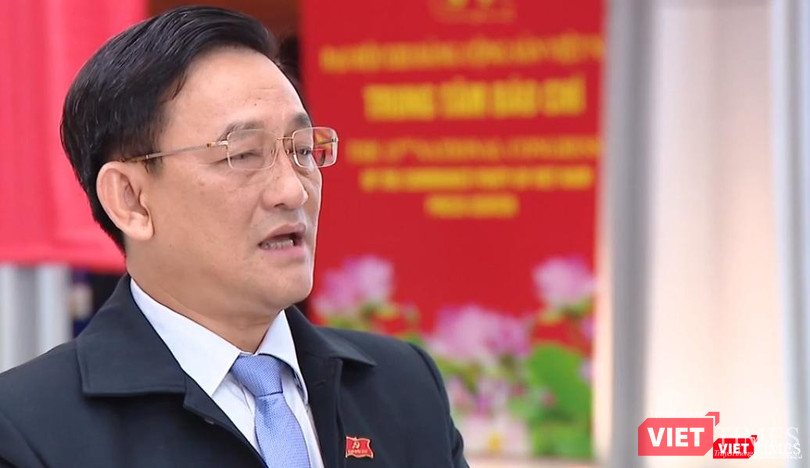 Đại biểu Trần Quốc Tuấn - Trưởng ban Tuyên giáo Tỉnh ủy Trà Vinh.