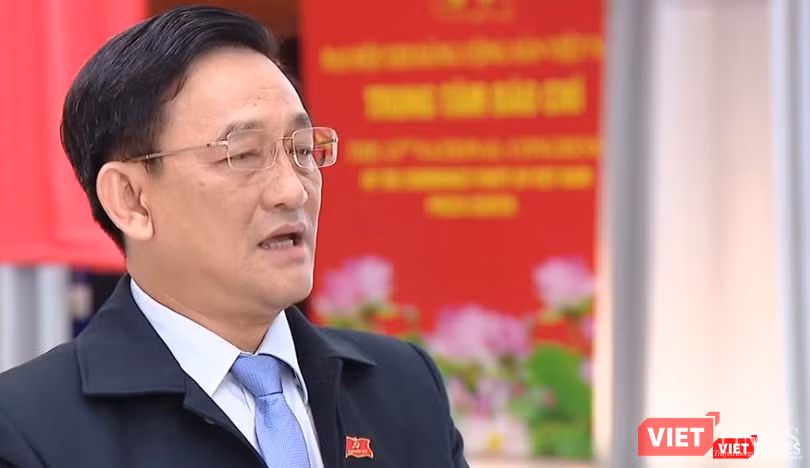 Đại biểu Trần Quốc Tuấn - Trưởng ban Tuyên giáo Tỉnh ủy Trà Vinh.